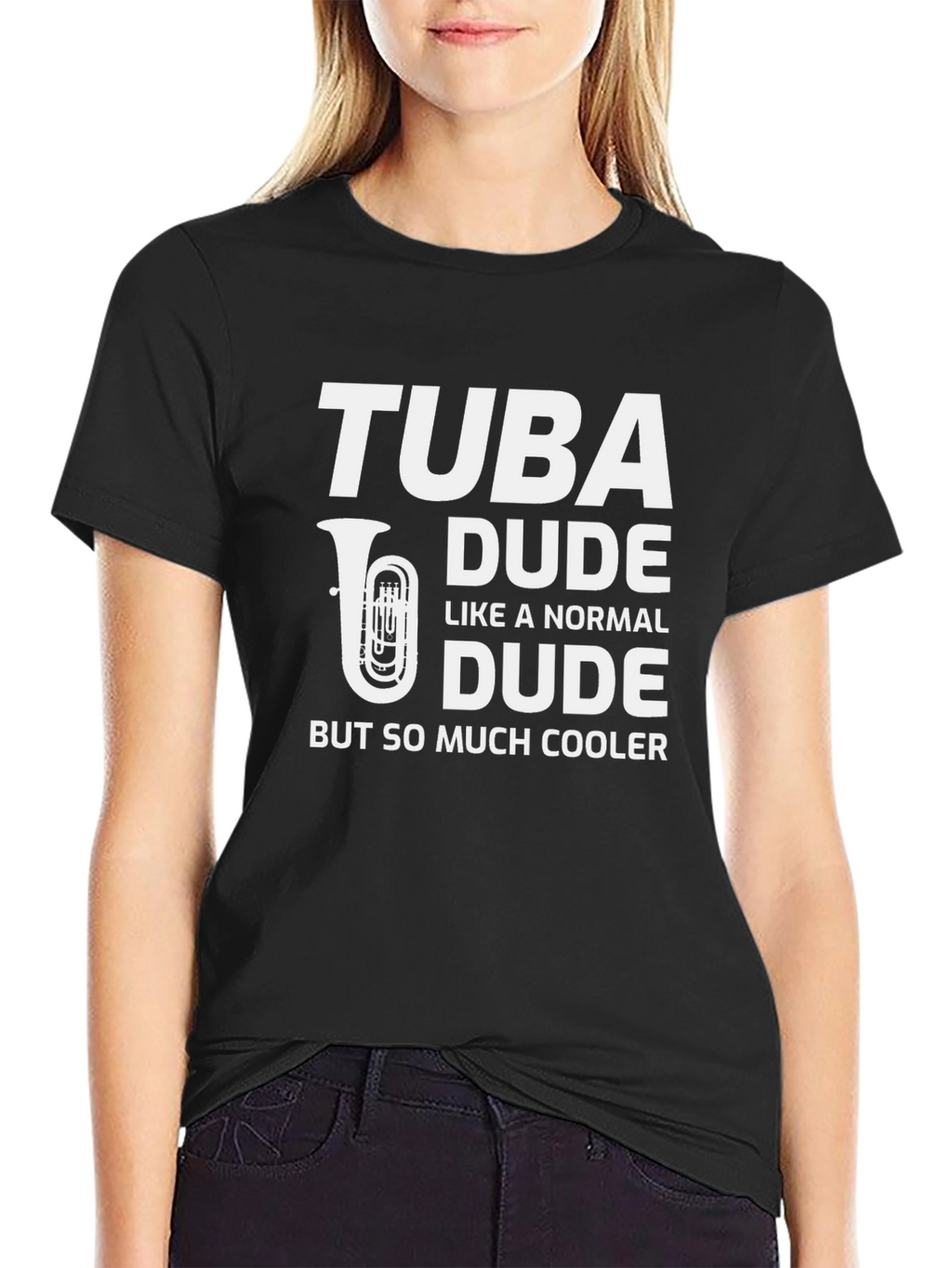Tuba Dude T-Shirt - Musician Humor Tee