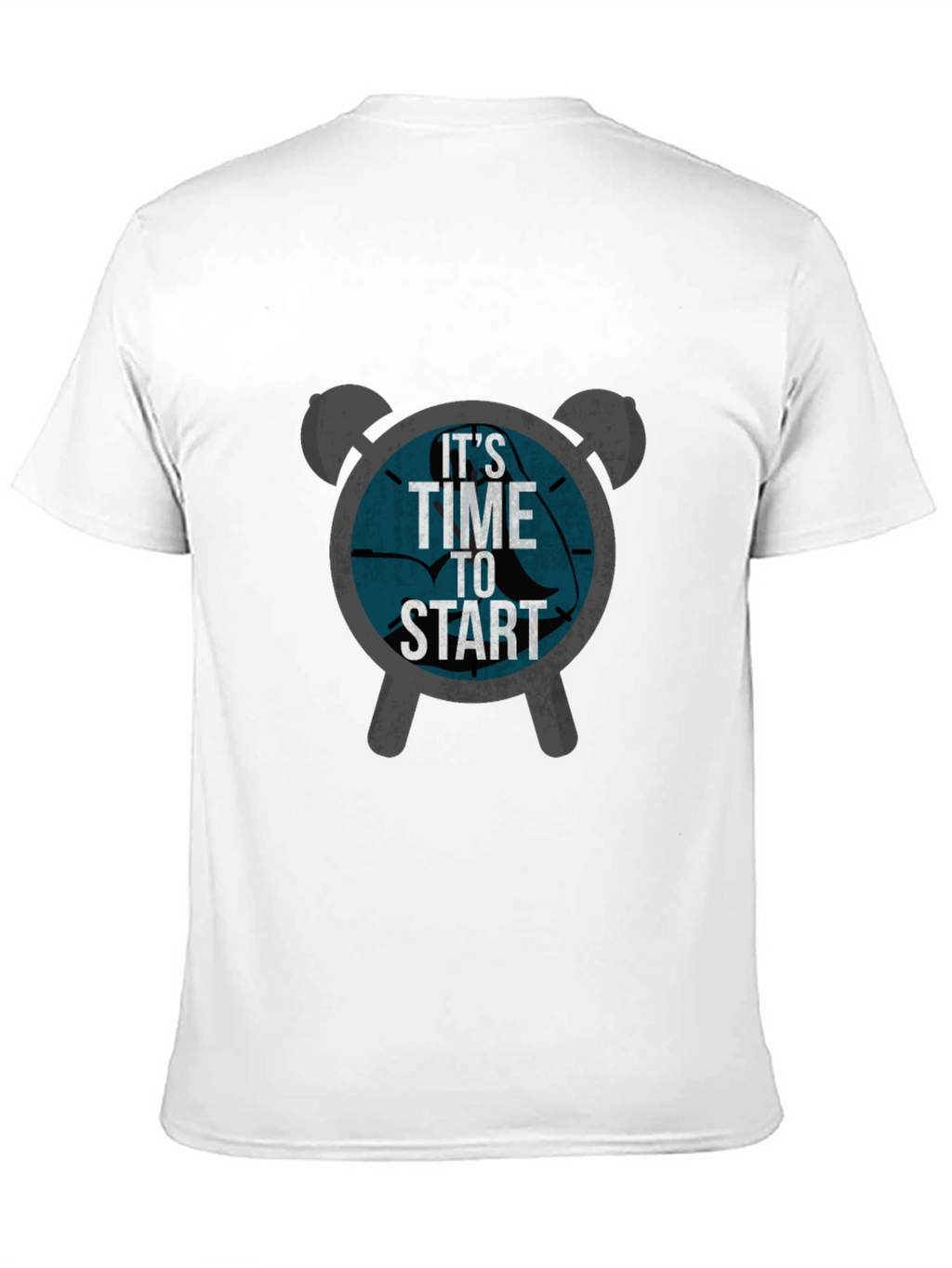 Time To Start Graphic Tee - Black
