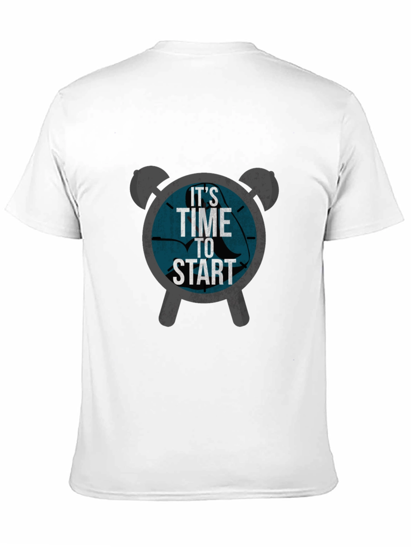 Time To Start Graphic Tee - Black