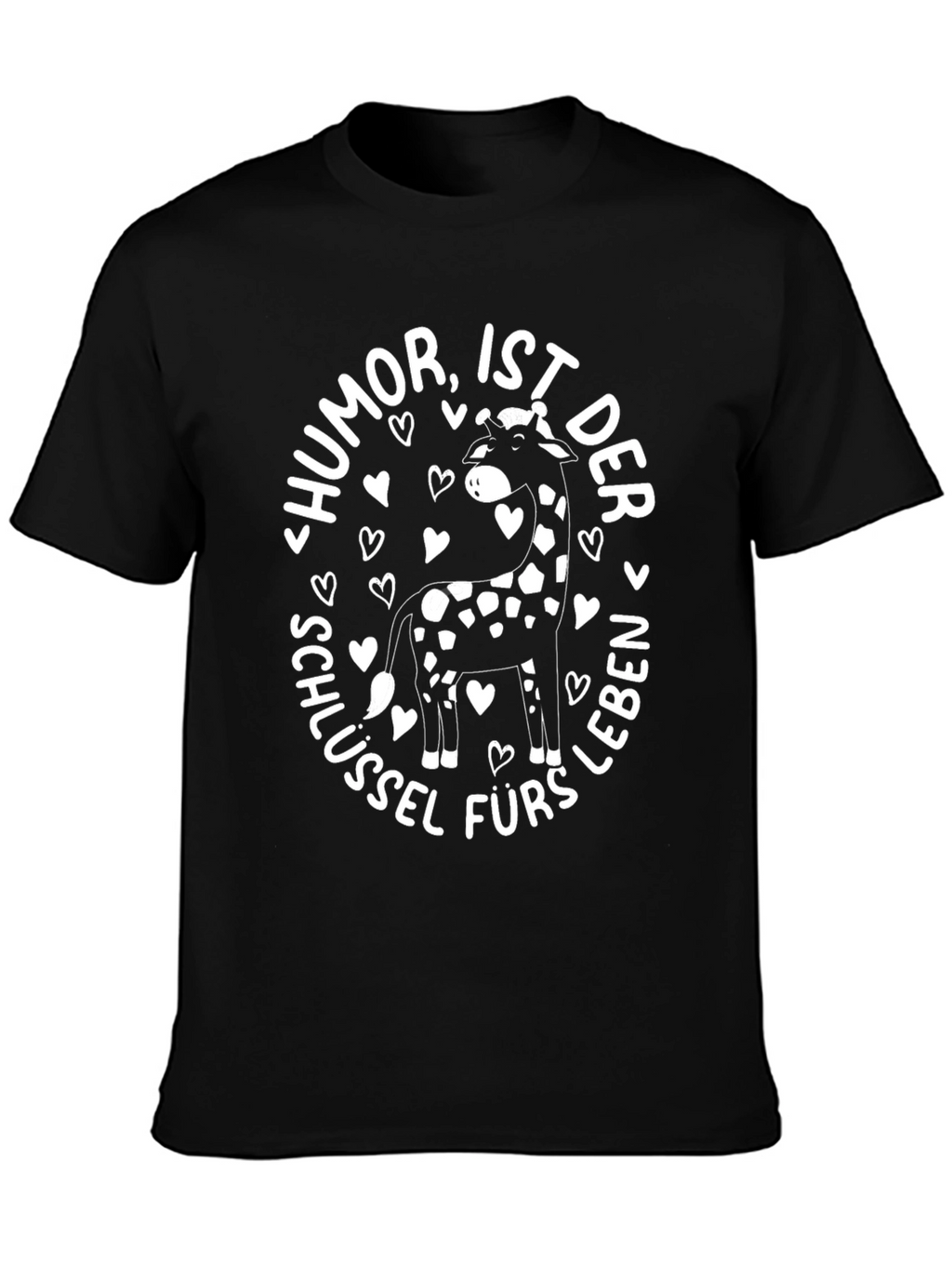 Humor is the Key Giraffe T-Shirt