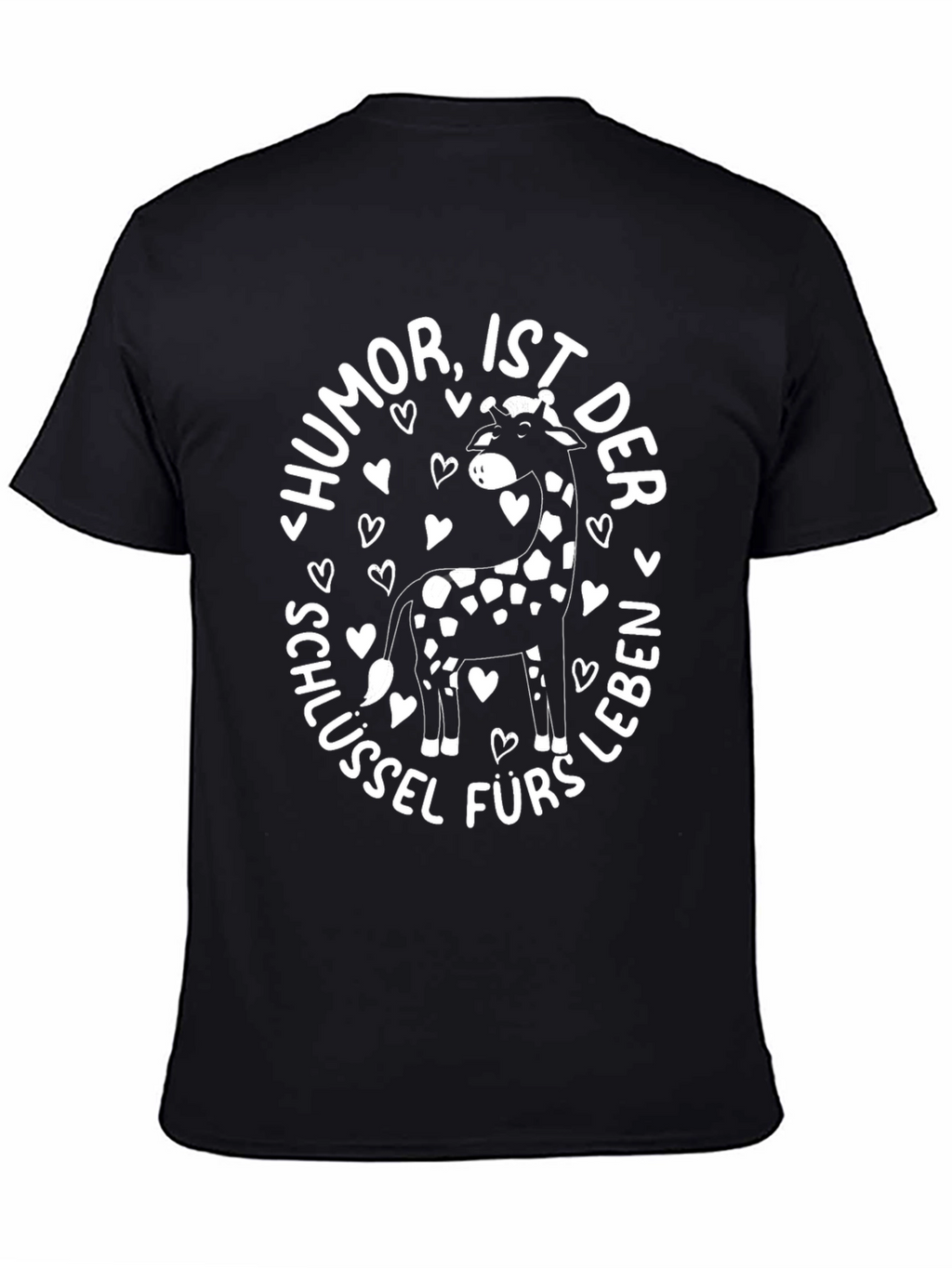 Humor is the Key Giraffe T-Shirt