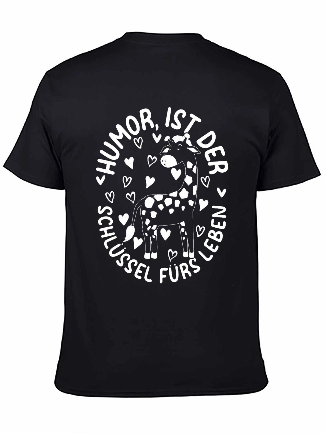 Humor is the Key Giraffe T-Shirt