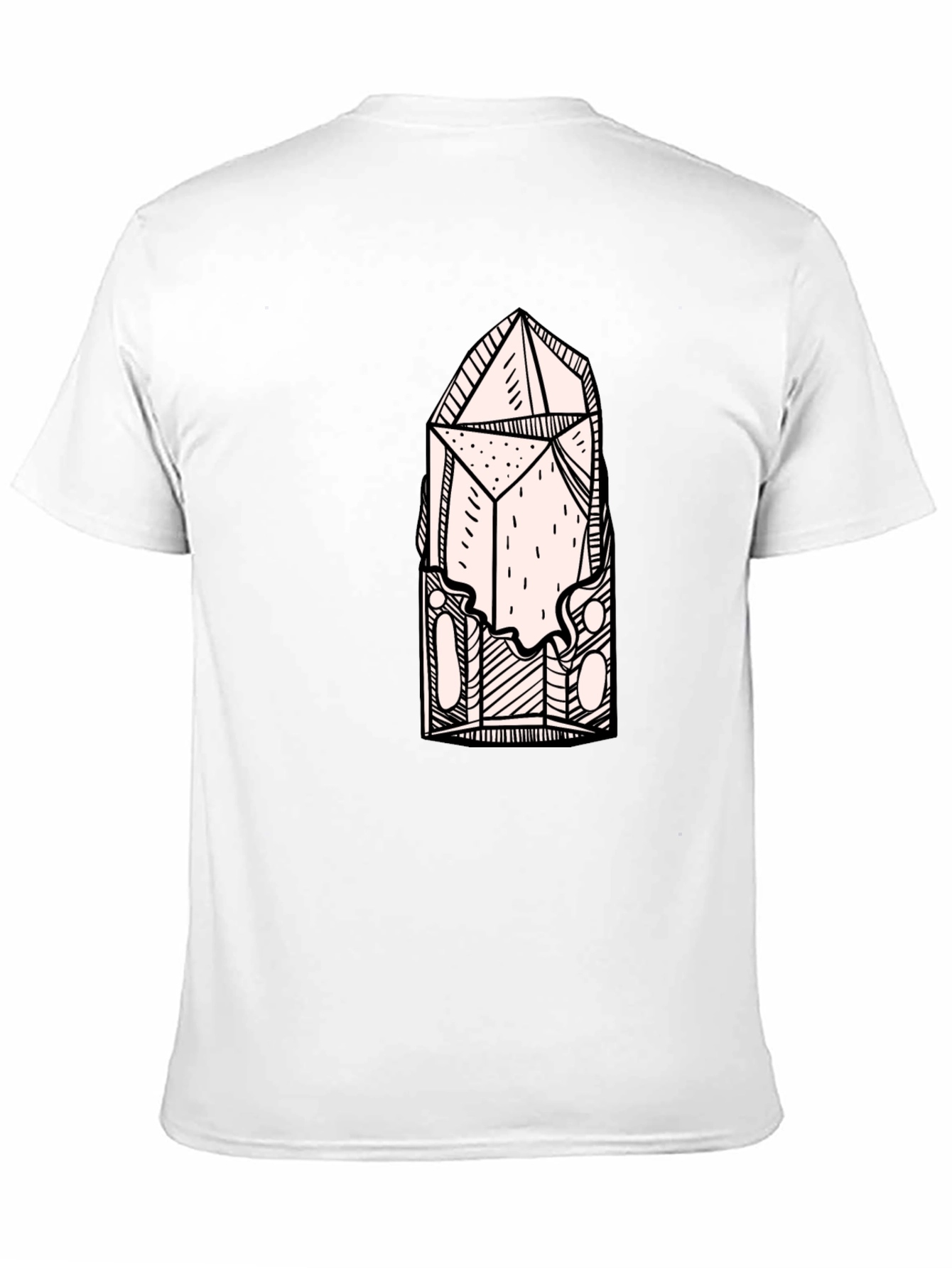 Crystal Design Black T-Shirt