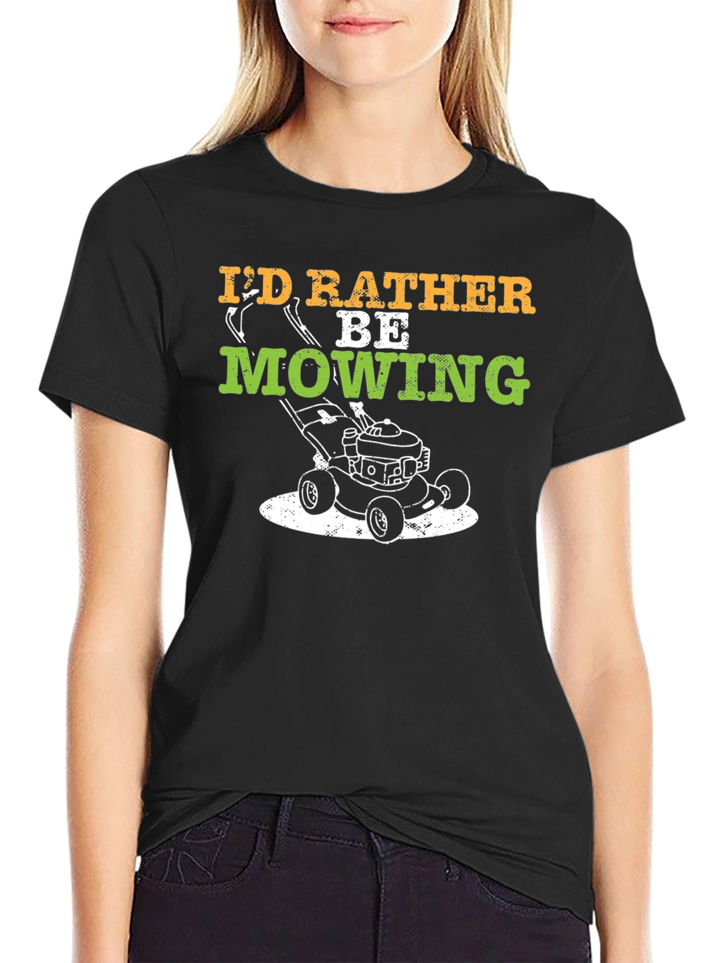 Id Rather Be Mowing T-Shirt