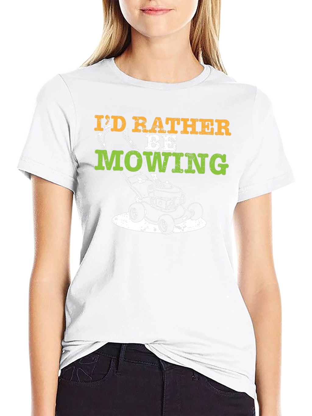 Id Rather Be Mowing T-Shirt