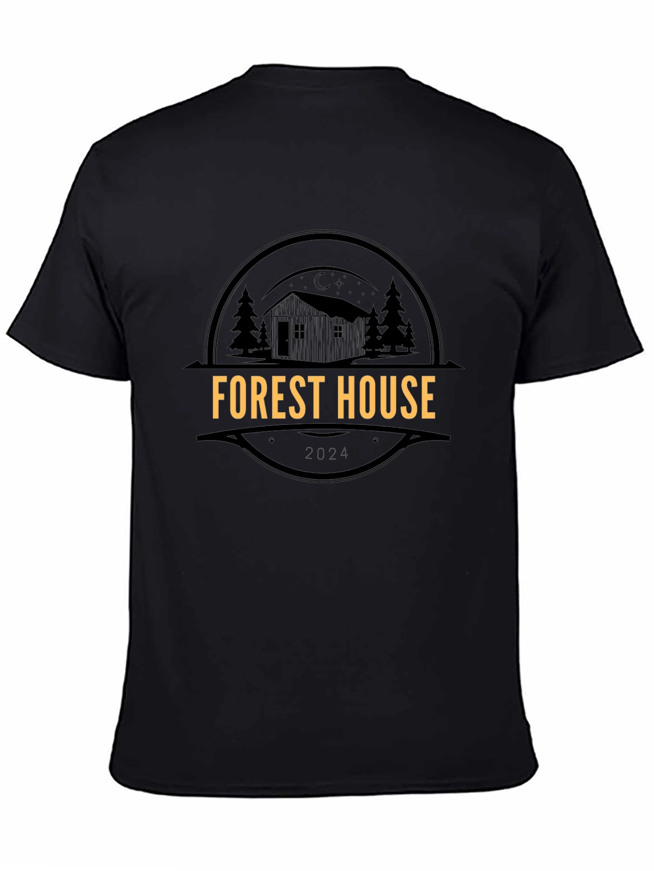 Forest House 2024 Graphic Tee - Black