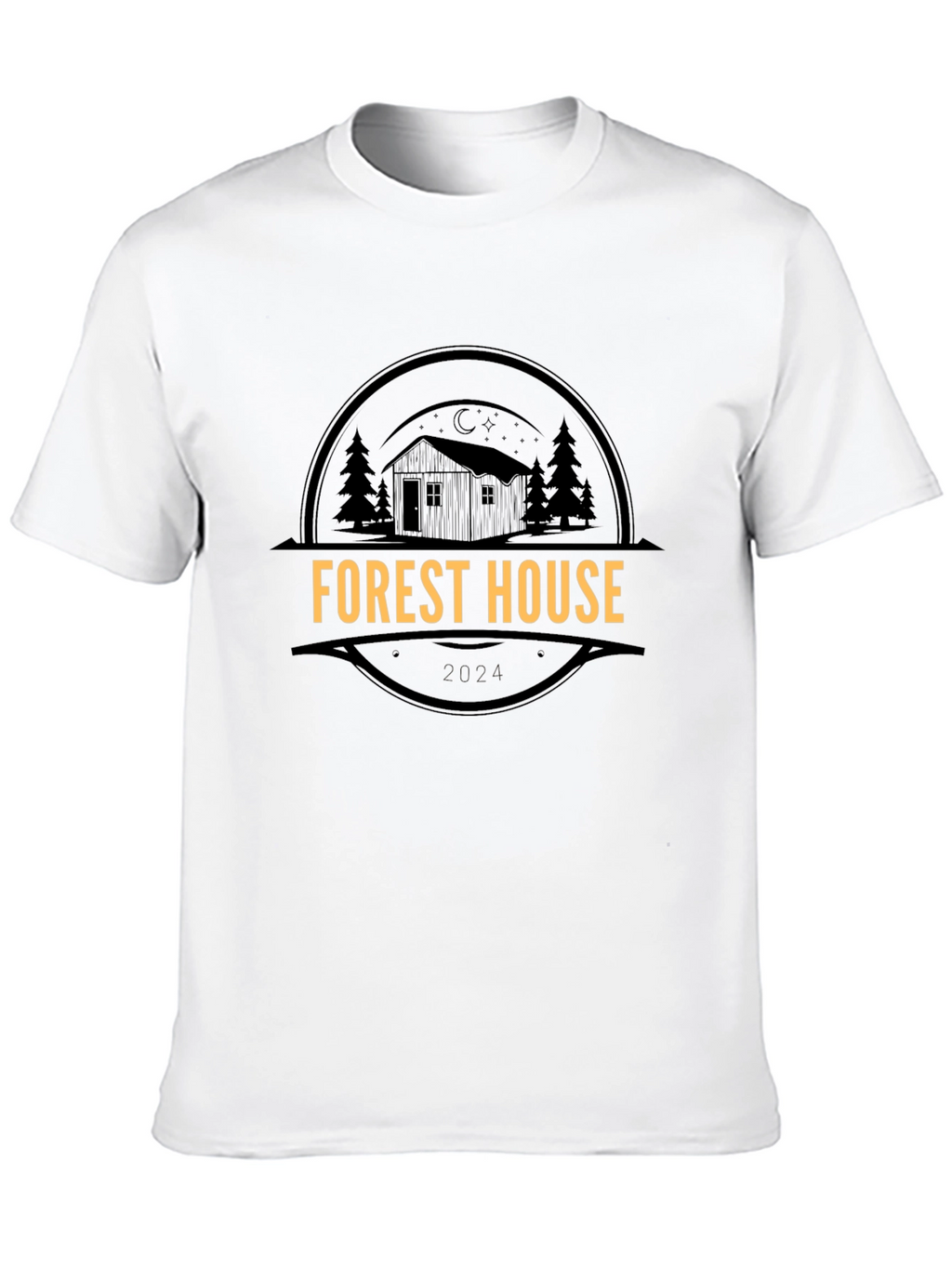 Forest House 2024 Graphic Tee - Black
