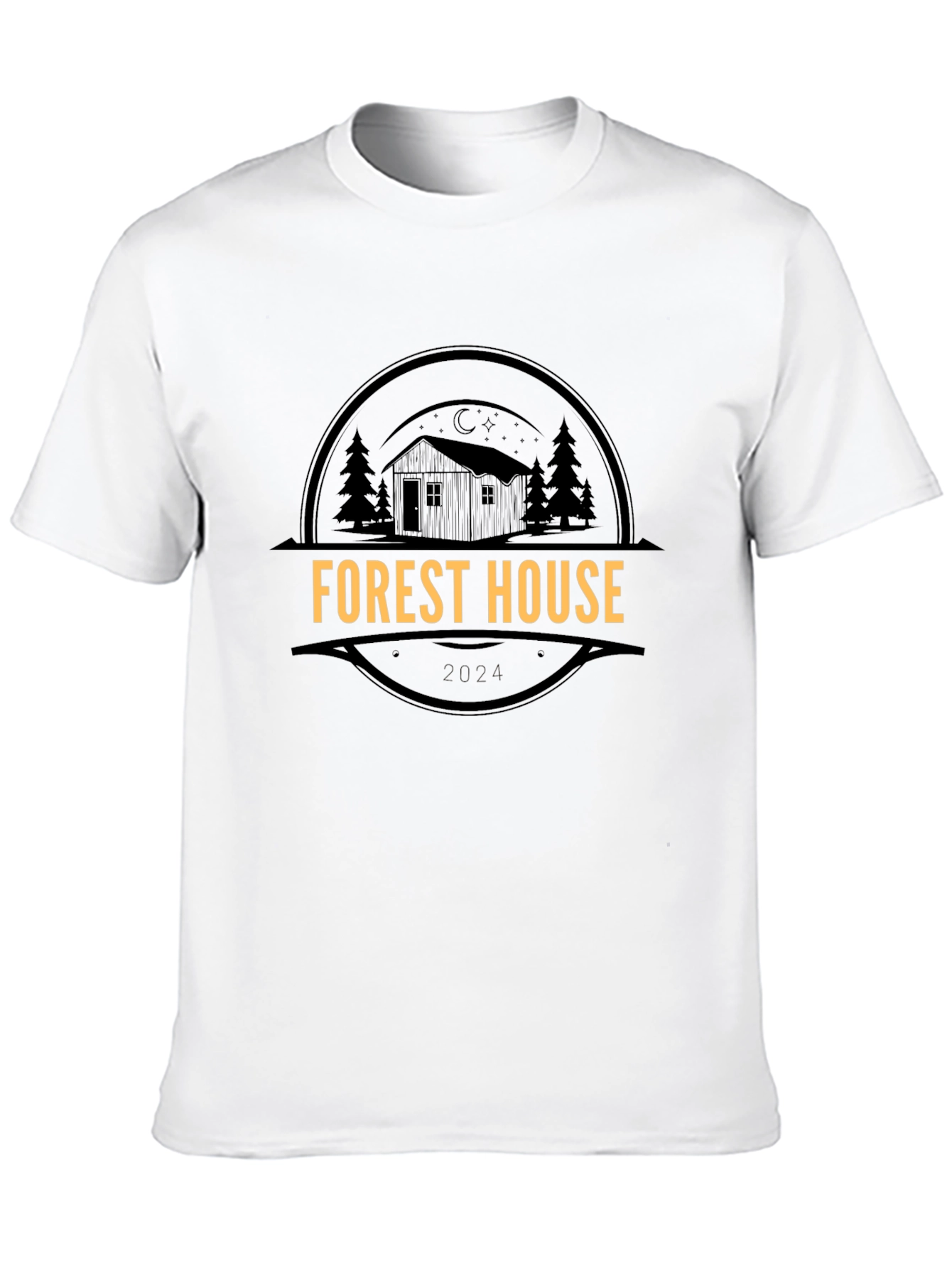 Forest House 2024 Graphic Tee - Black