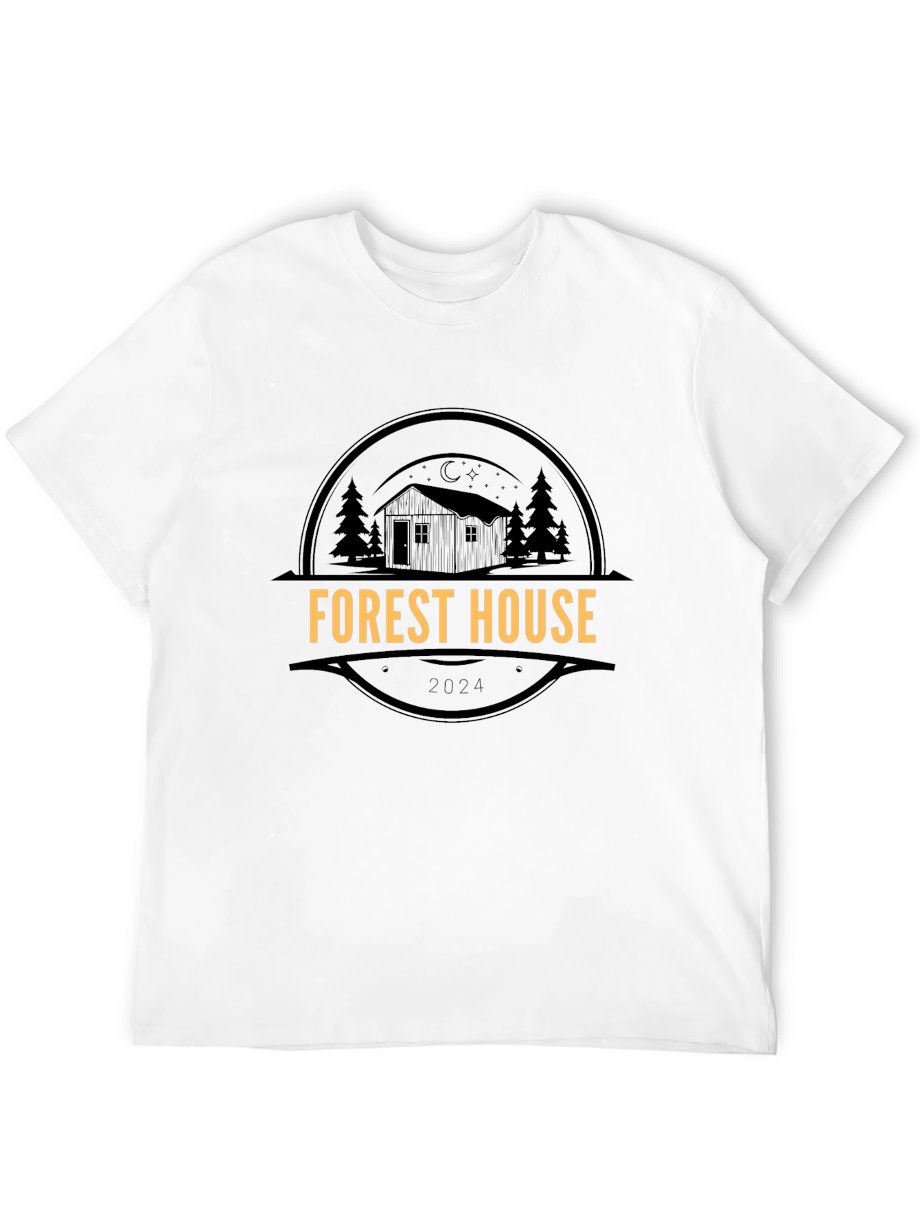 Forest House 2024 Graphic Tee - Black