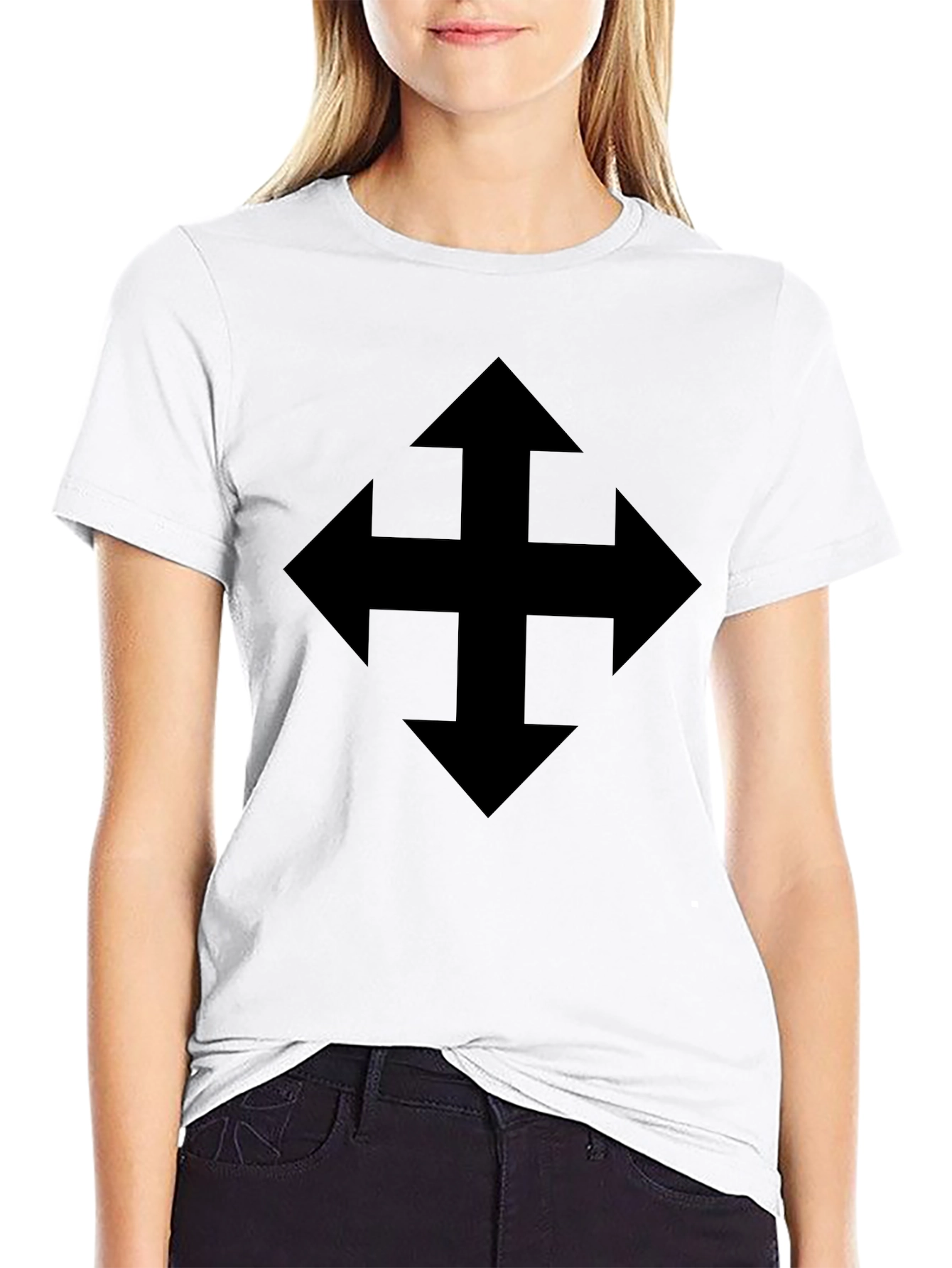 Directional Arrow T-Shirt - Bold Design