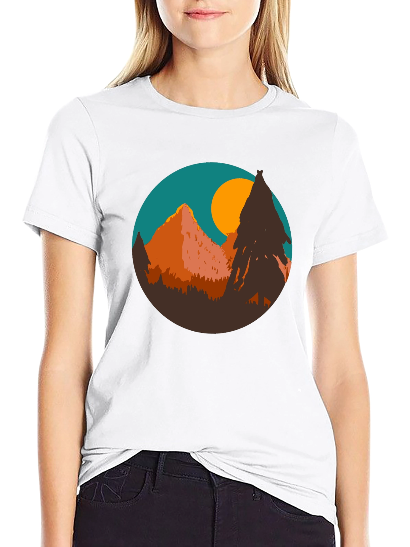 Mountain Sunset Graphic Tee