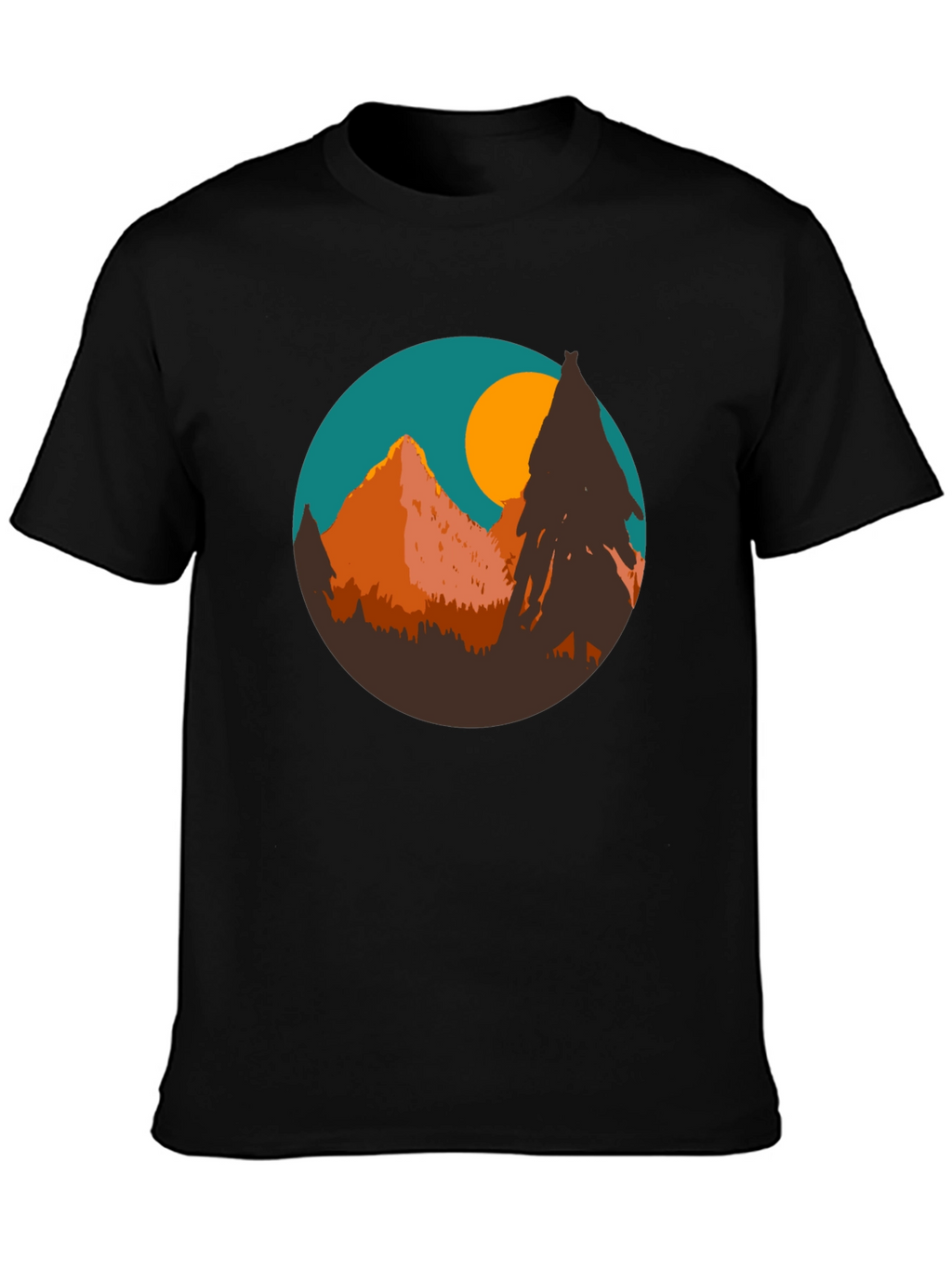 Mountain Sunset Graphic Tee