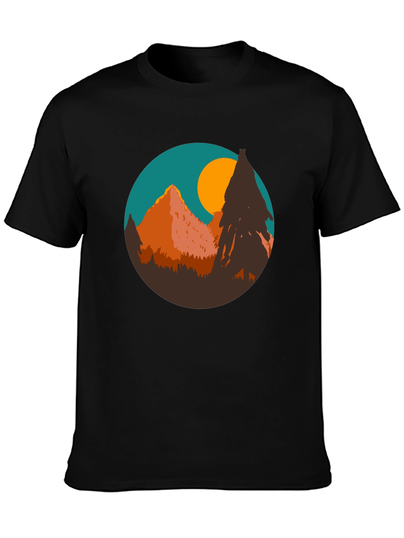 Mountain Sunset Graphic Tee