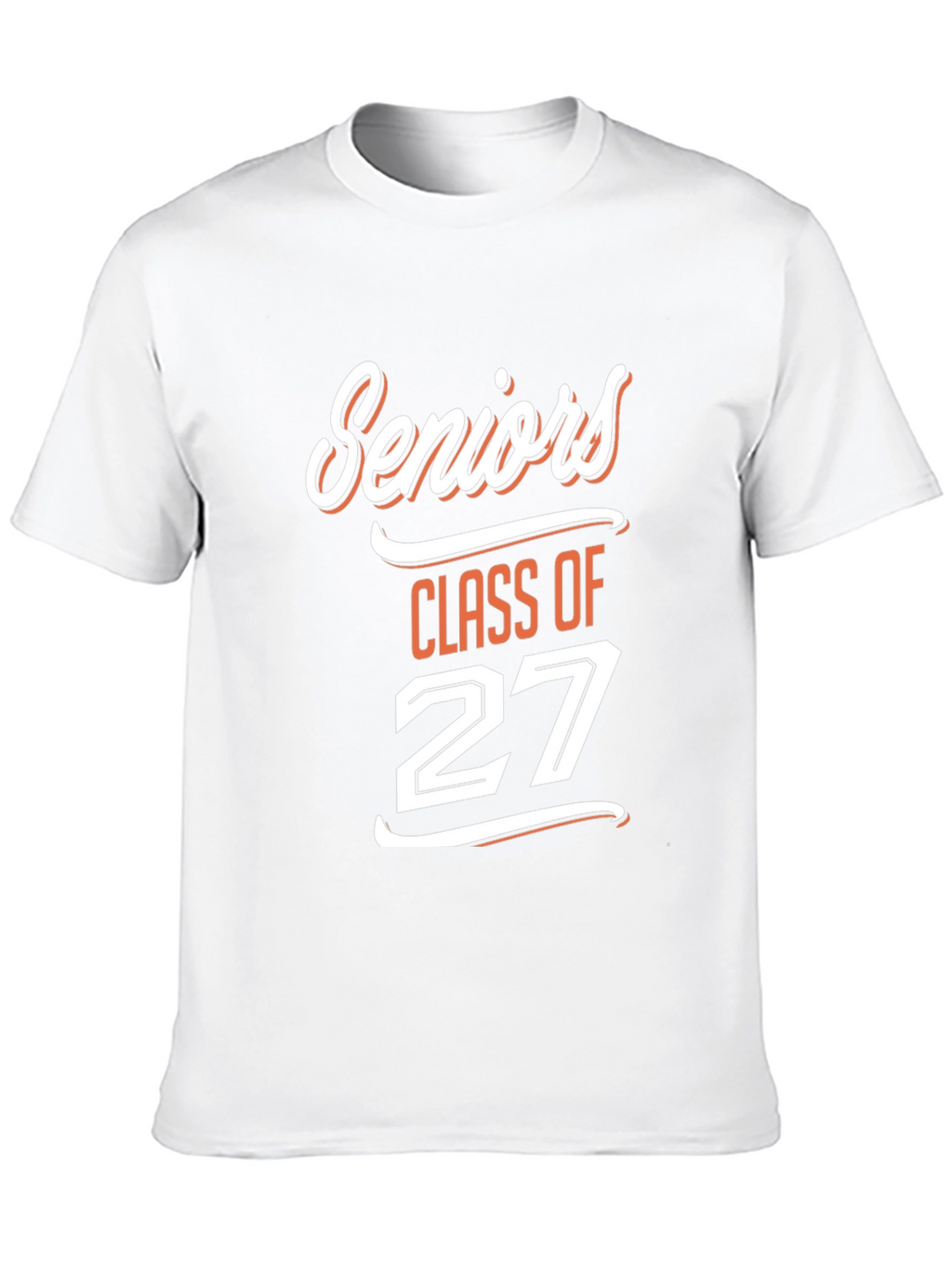 Seniors Class of 27 Black T-Shirt