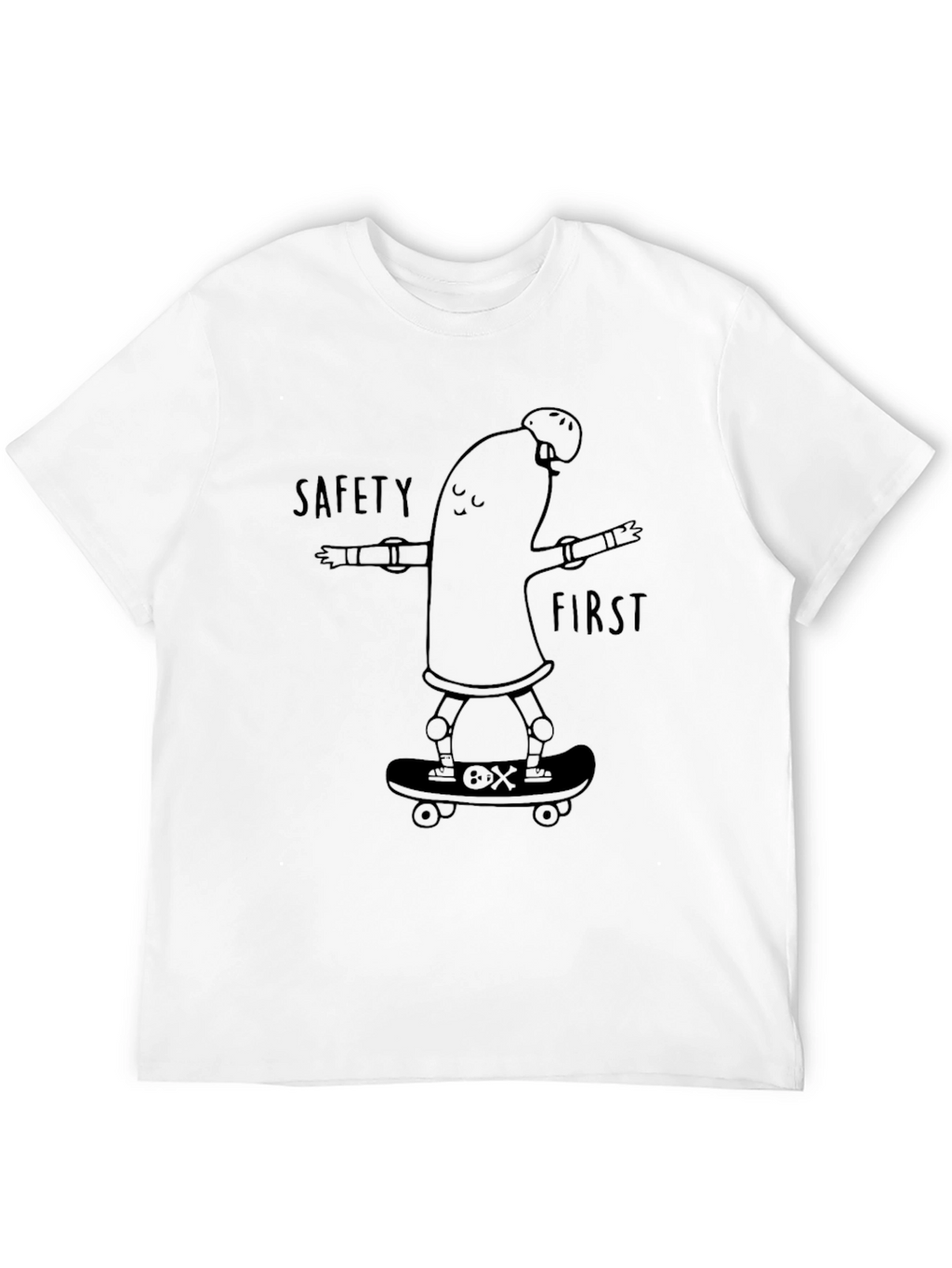Safety First Skateboard T-Shirt