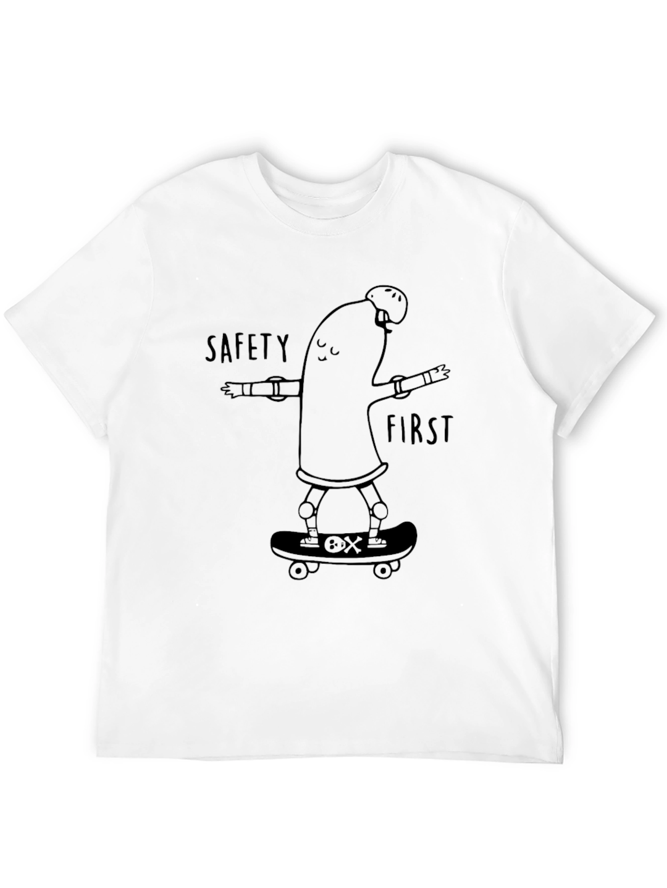 Safety First Skateboard T-Shirt