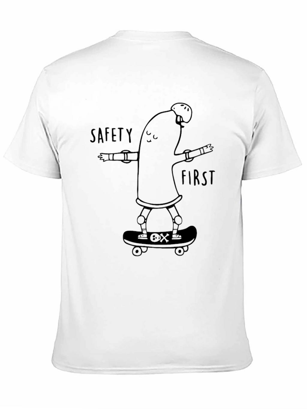 Safety First Skateboard T-Shirt