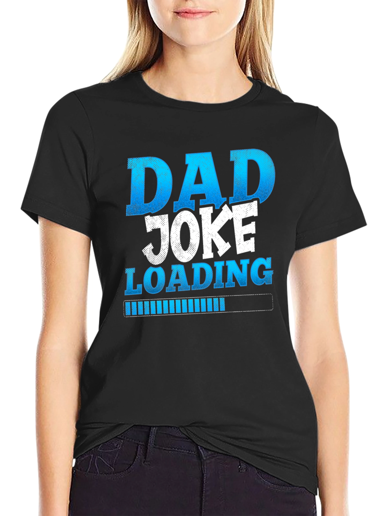 Dad Joke Loading T-Shirt - Humorous Fathers Day Tee