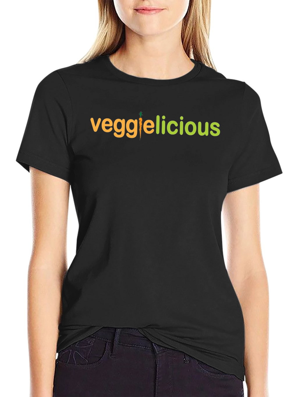 Veggielicious T-Shirt - Vegan Carrot Tee