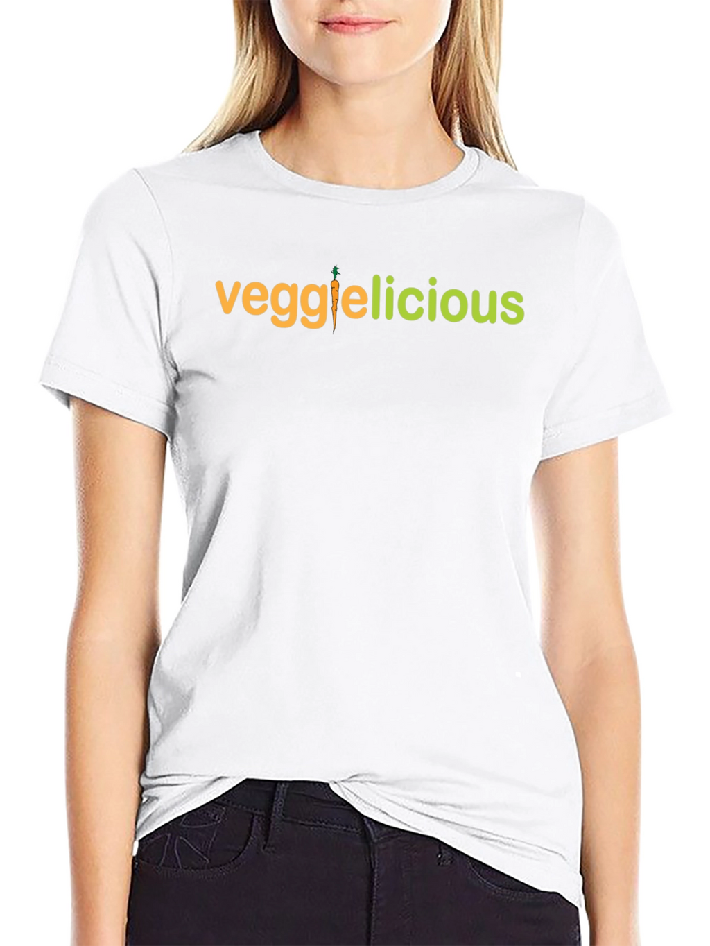 Veggielicious T-Shirt - Vegan Carrot Tee