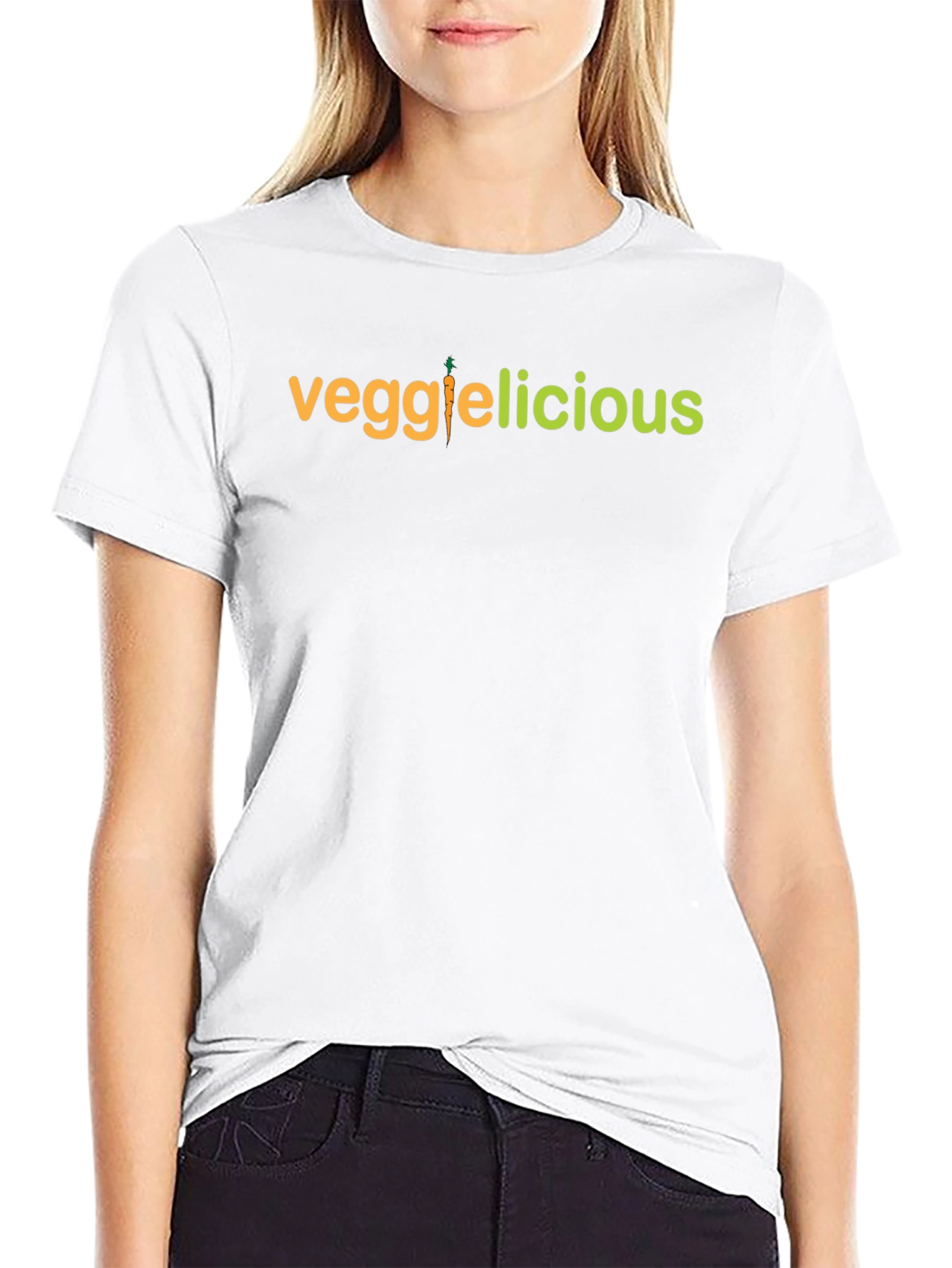 Veggielicious T-Shirt - Vegan Carrot Tee