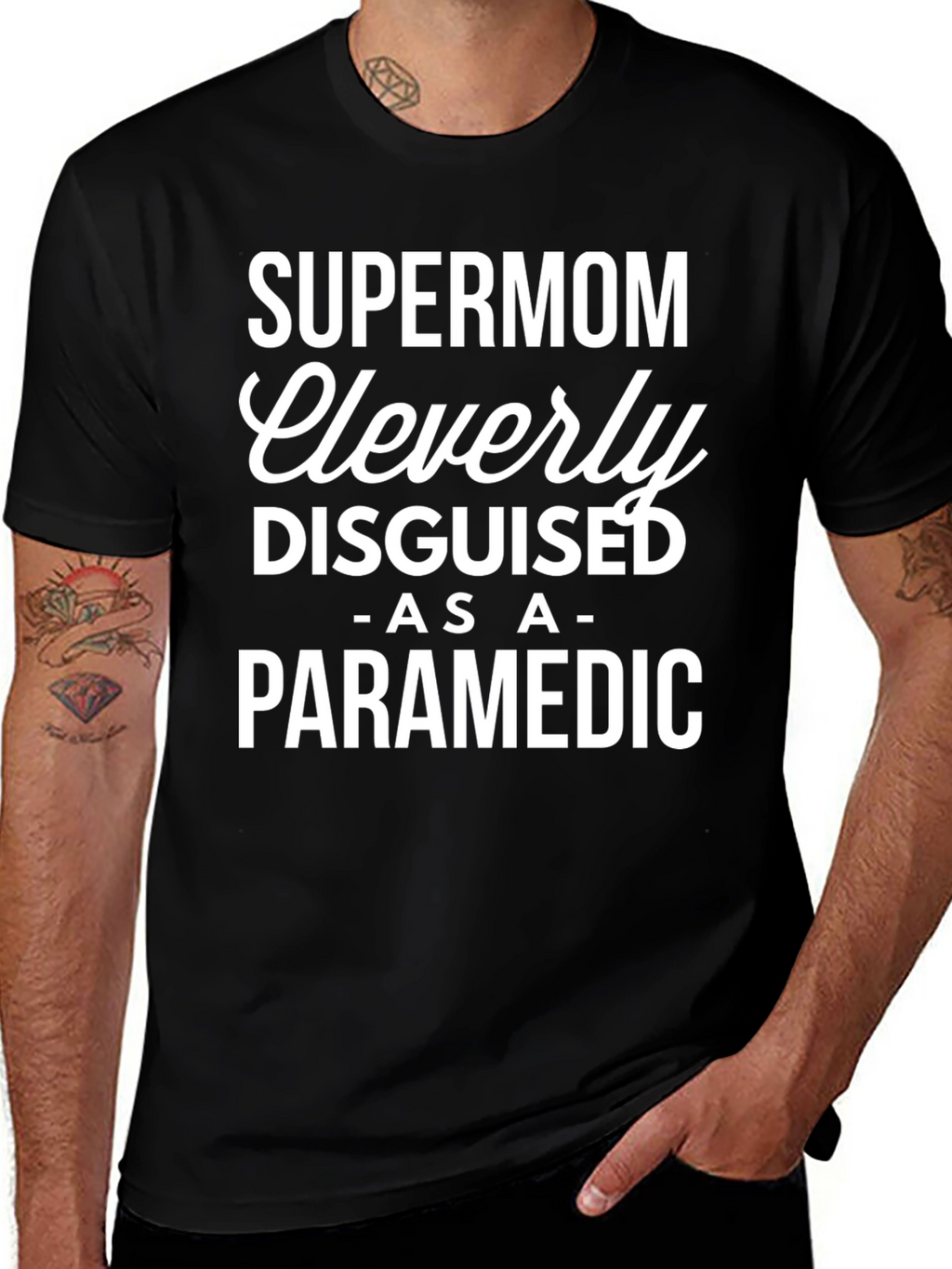 Supermom Paramedic T-Shirt - Cleverly Disguised Tee