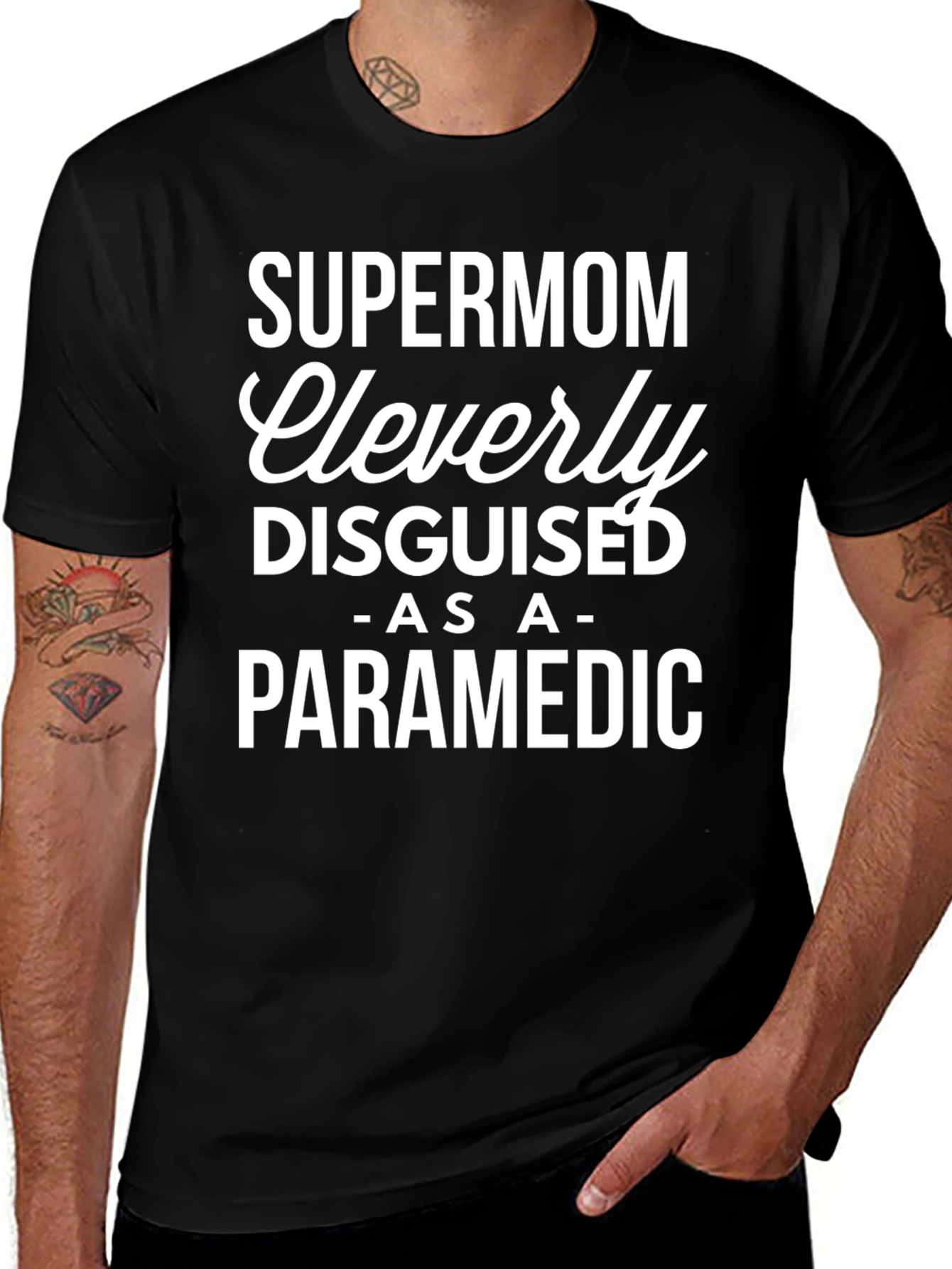 Supermom Paramedic T-Shirt - Cleverly Disguised Tee