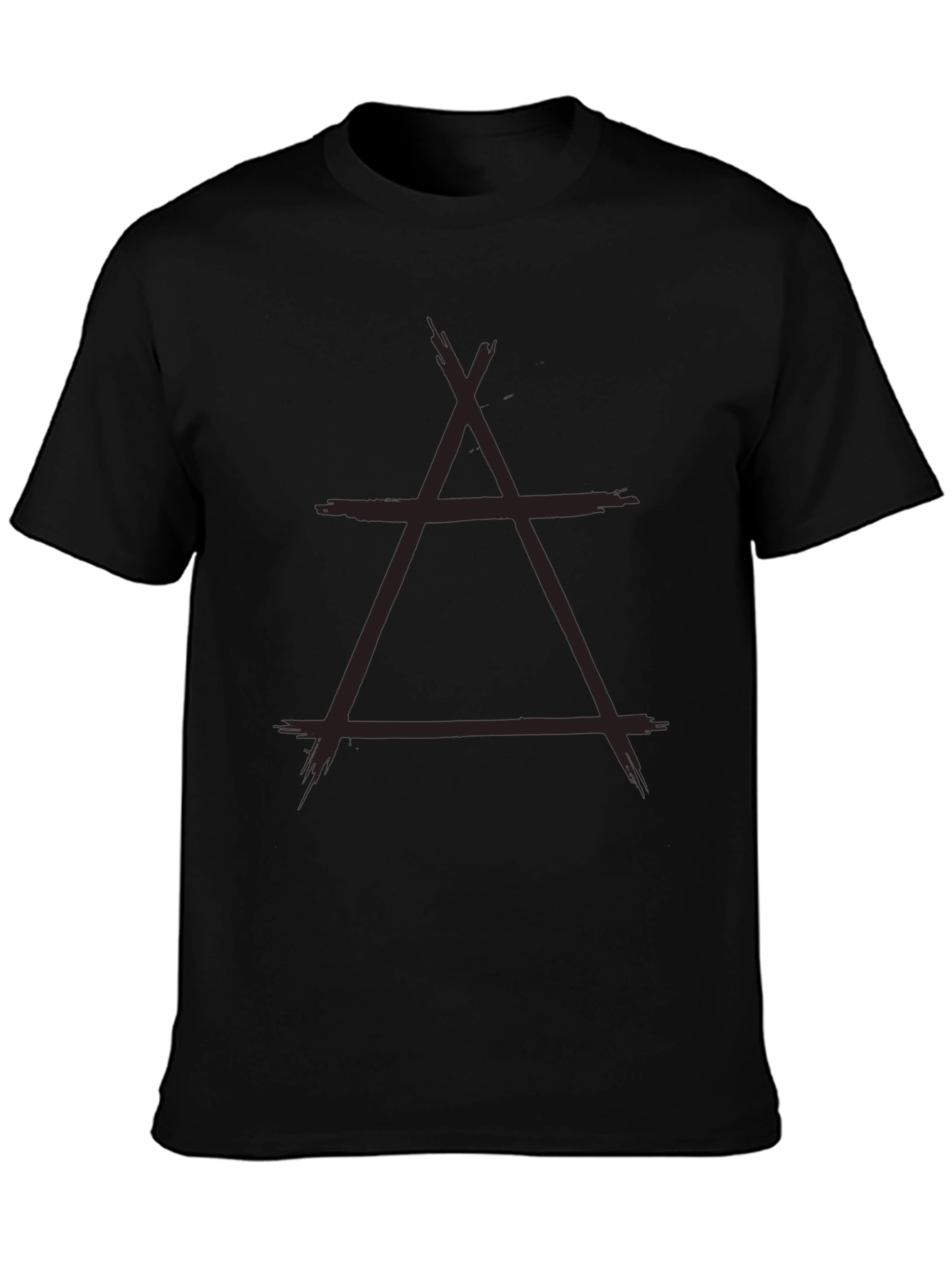 Abstract Triangle Graphic Tee - Modern Streetwear