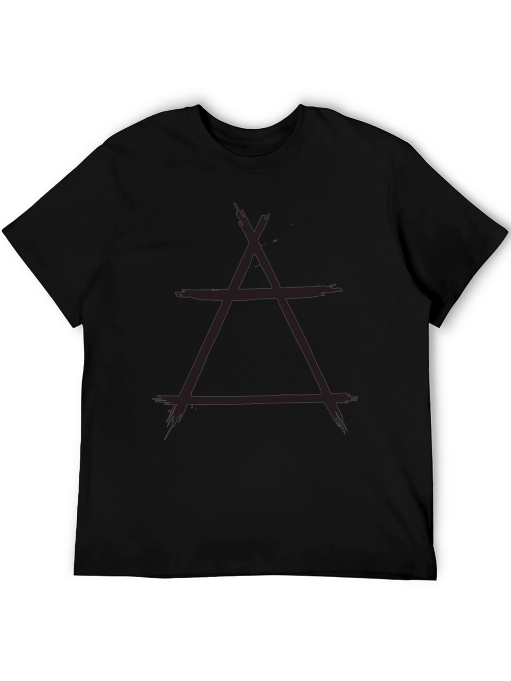 Abstract Triangle Graphic Tee - Modern Streetwear