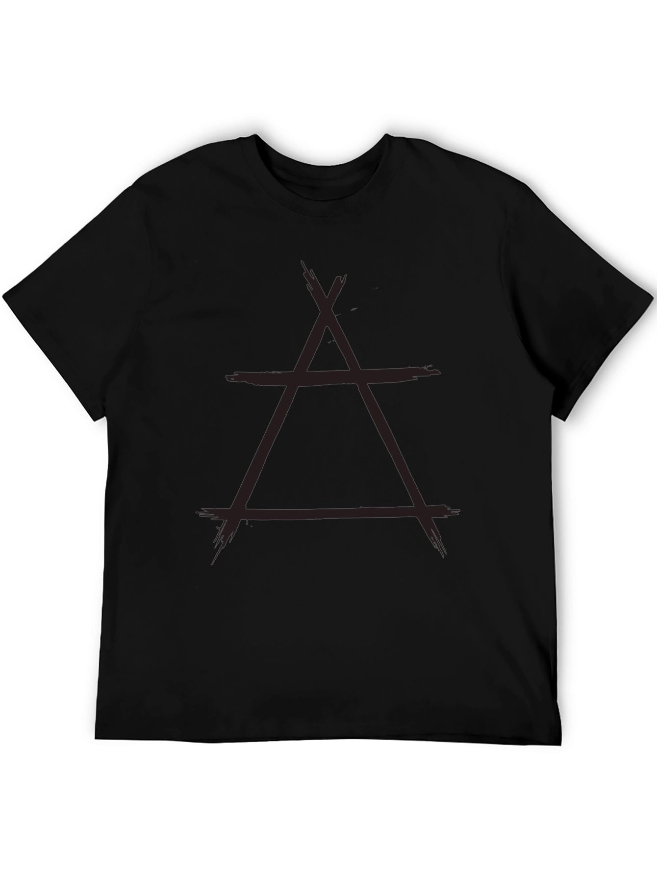 Abstract Triangle Graphic Tee - Modern Streetwear