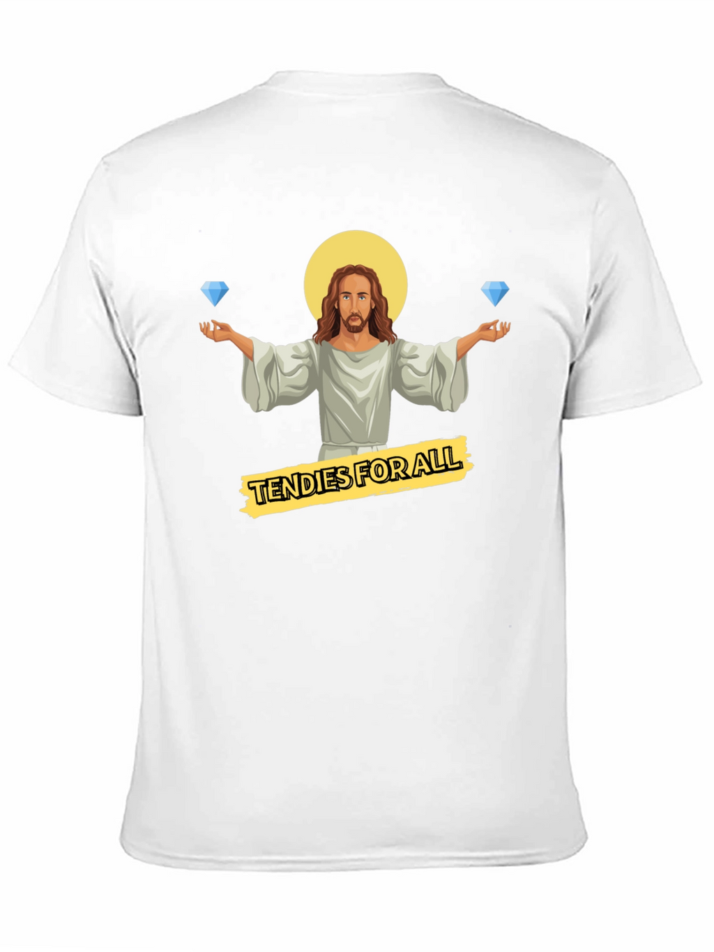 Tendies For All T-Shirt - Diamond Hands Jesus
