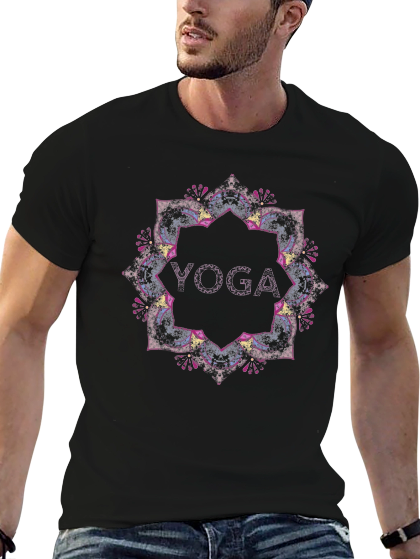 Yoga Mandala Graphic Tee