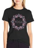 Yoga Mandala Graphic Tee