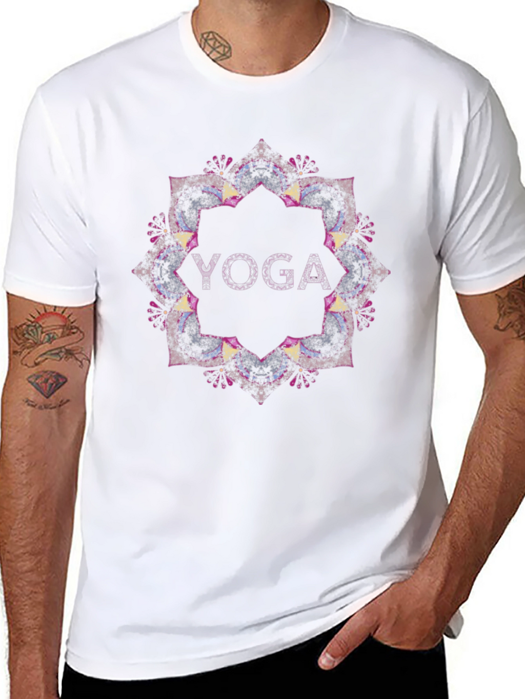Yoga Mandala Graphic Tee