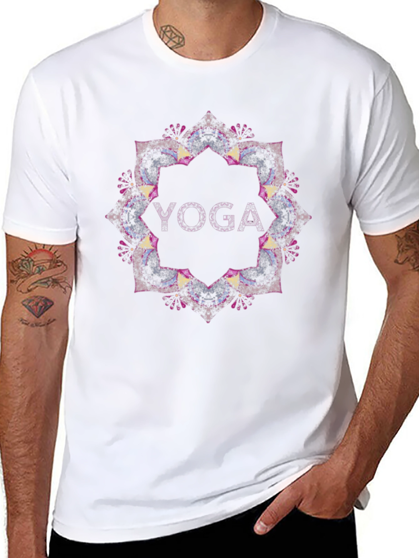 Yoga Mandala Graphic Tee