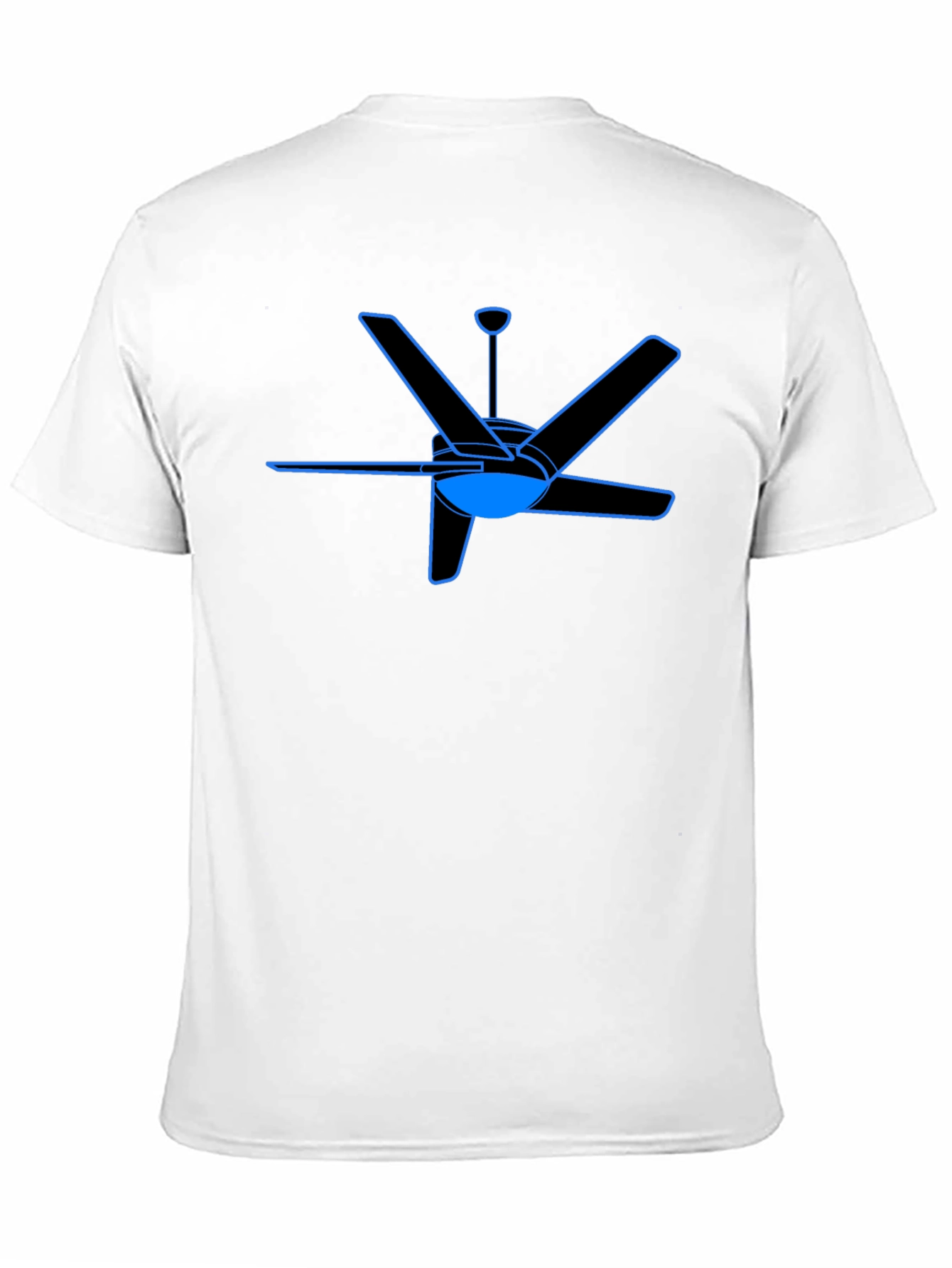 Ceiling Fan Graphic Tee - Stylish Comfort