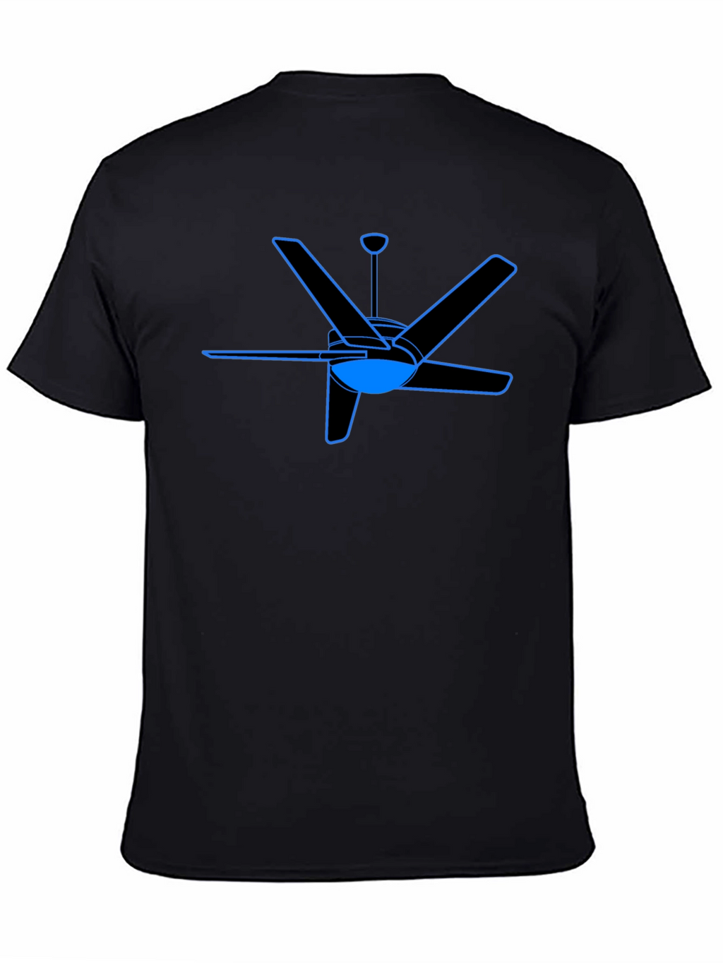 Ceiling Fan Graphic Tee - Stylish Comfort