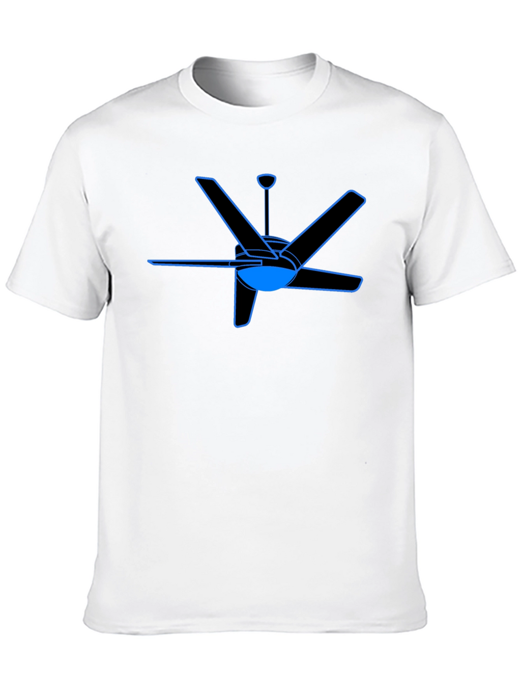 Ceiling Fan Graphic Tee - Stylish Comfort