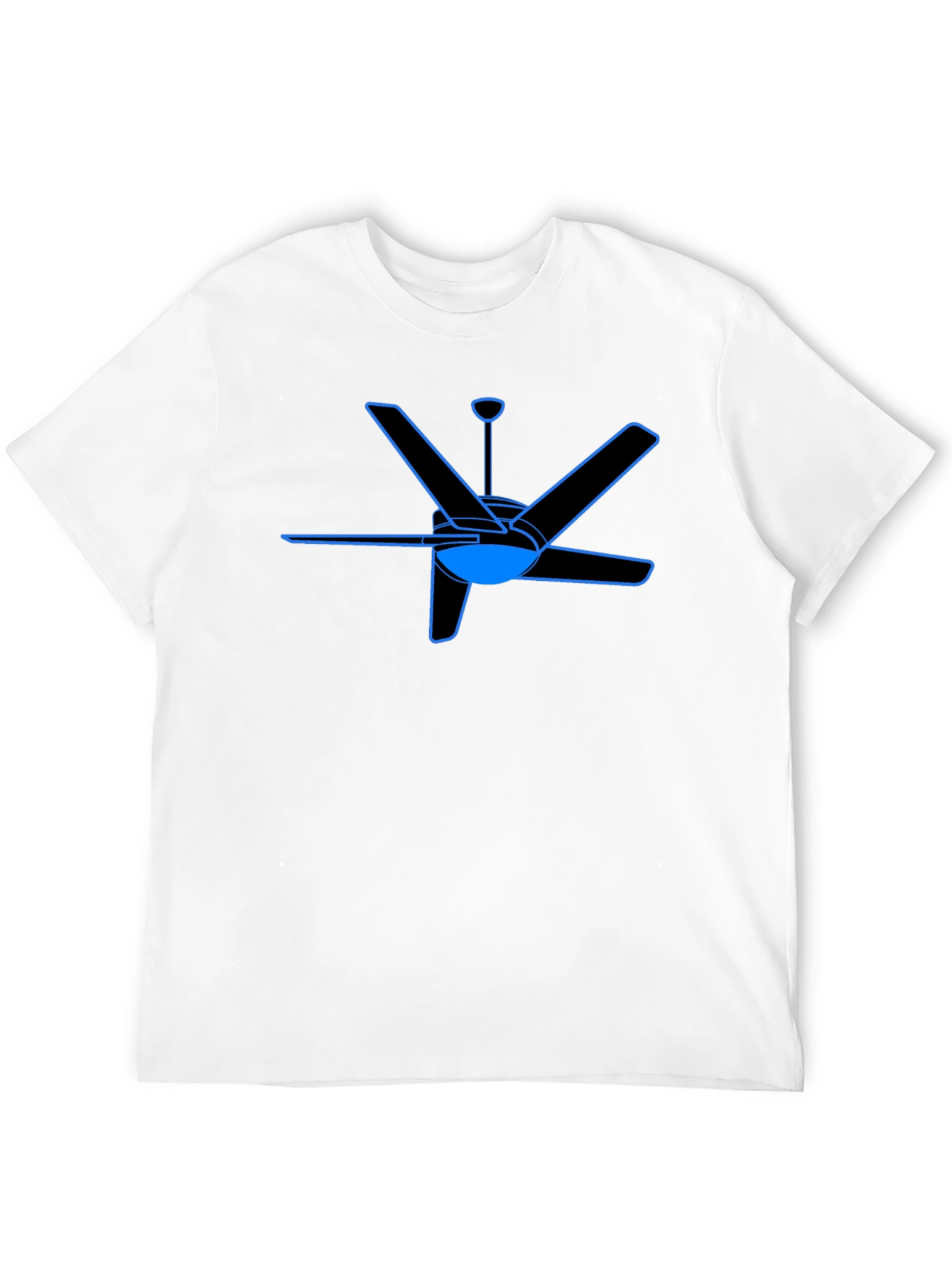 Ceiling Fan Graphic Tee - Stylish Comfort