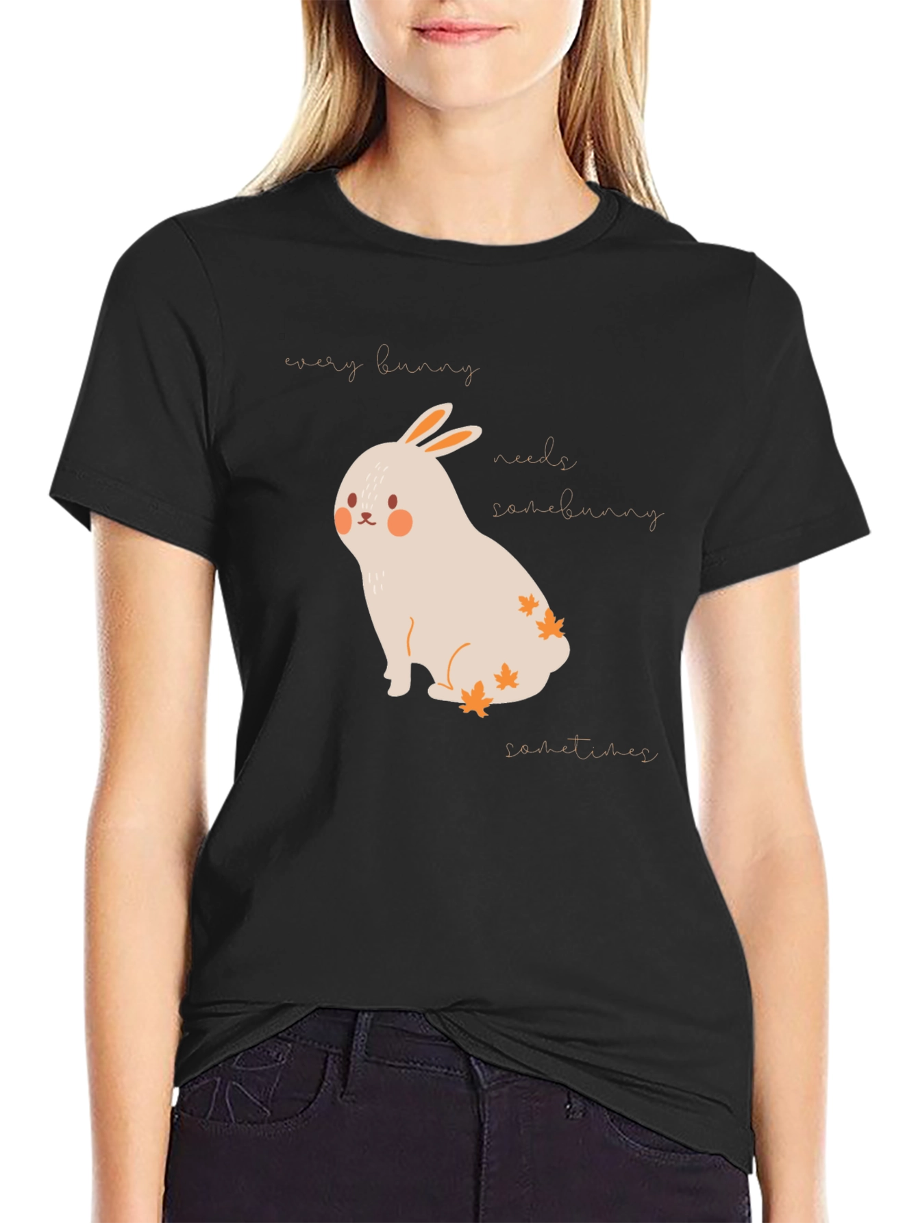 Bunny T-Shirt - Every Bunny Needs Somebunny Sometimes