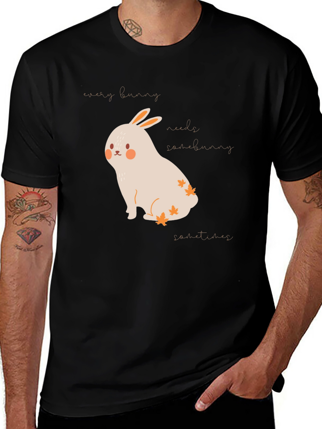Bunny T-Shirt - Every Bunny Needs Somebunny Sometimes
