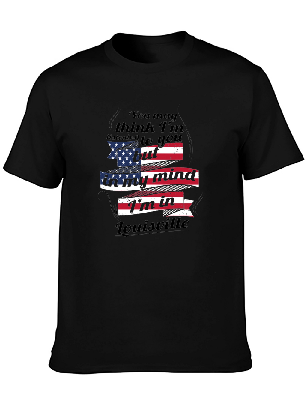 Louisville Mind USA Flag T-Shirt