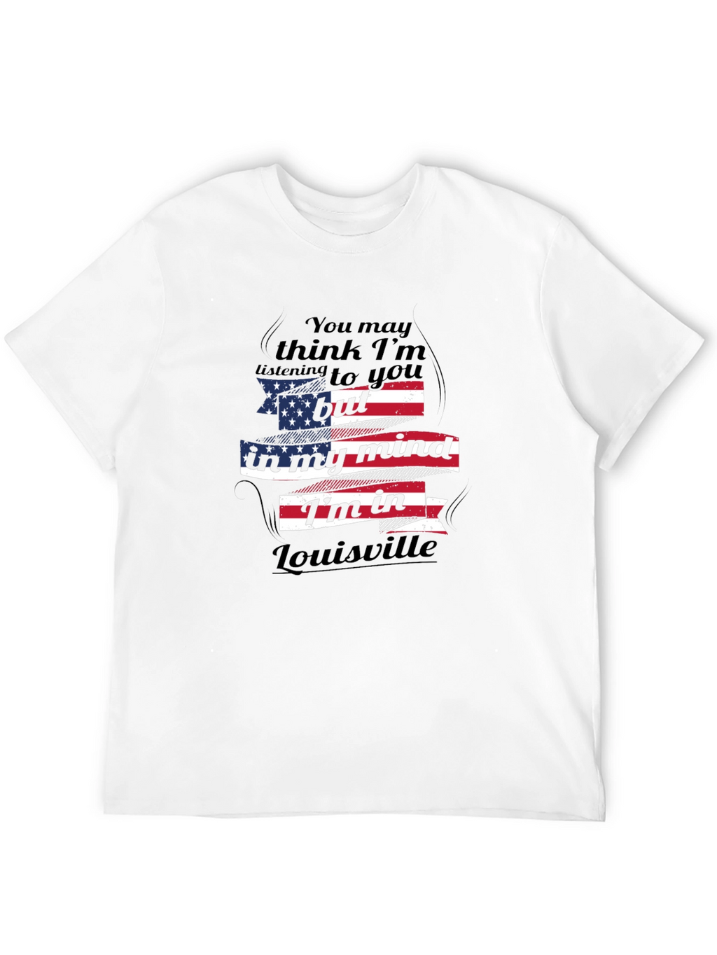 Louisville Mind USA Flag T-Shirt