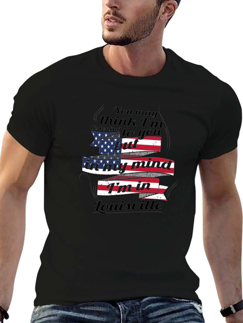 Louisville Mind USA Flag T-Shirt