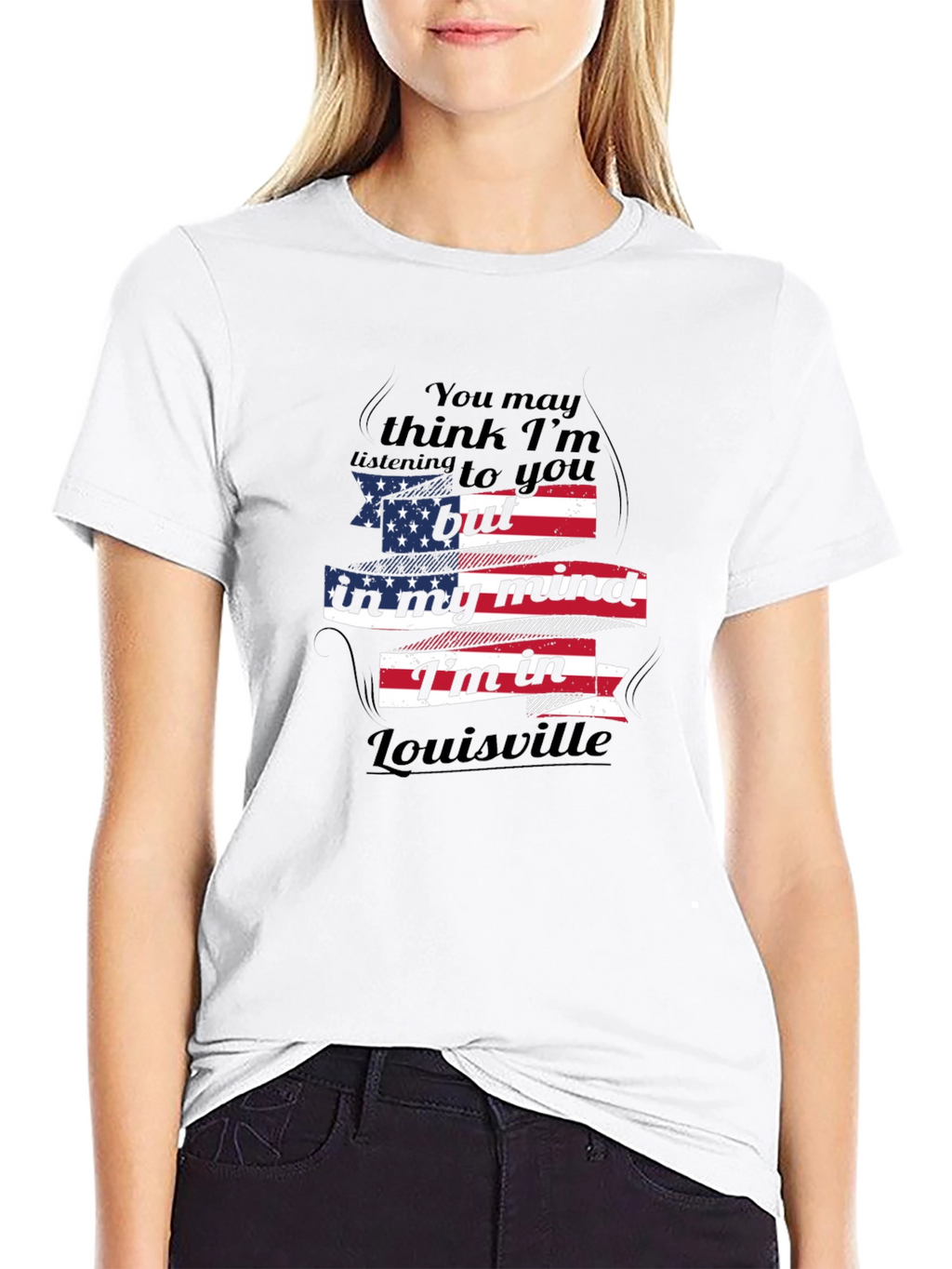 Louisville Mind USA Flag T-Shirt