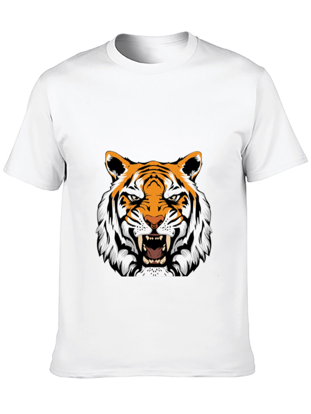 Bold Tiger Graphic Tee - Fierce & Stylish