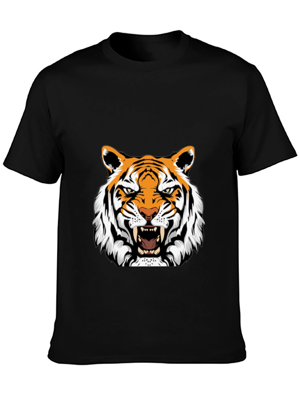 Bold Tiger Graphic Tee - Fierce & Stylish