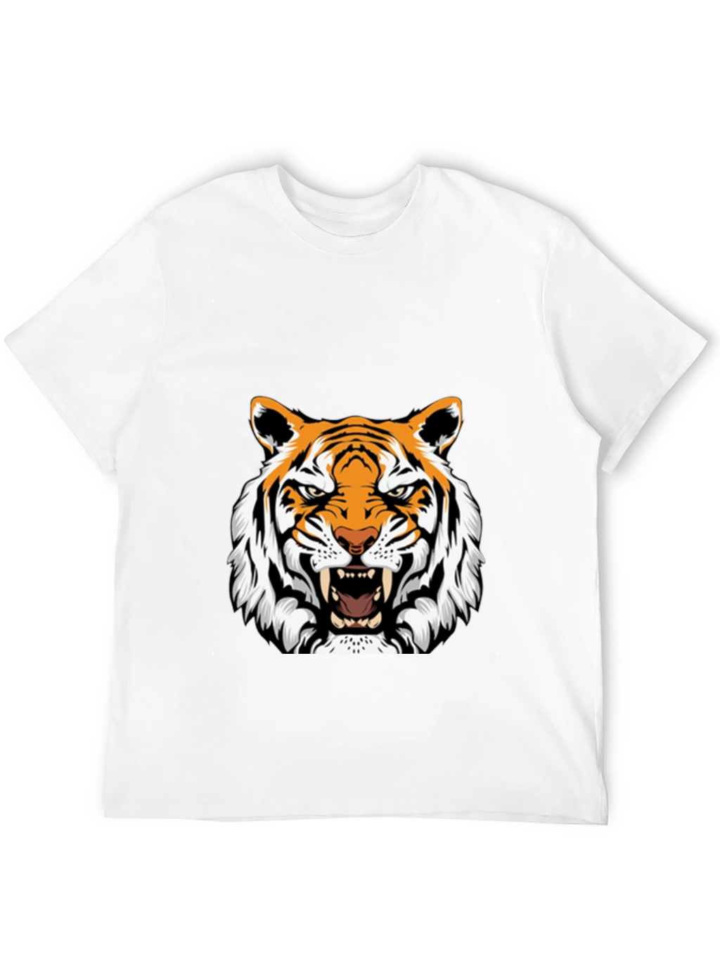 Bold Tiger Graphic Tee - Fierce & Stylish