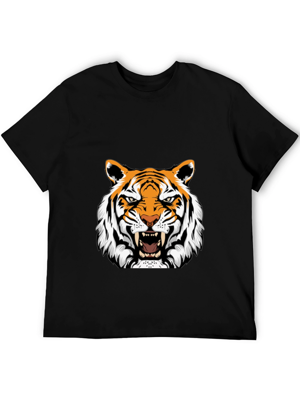 Bold Tiger Graphic Tee - Fierce & Stylish