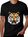 Bold Tiger Graphic Tee - Fierce & Stylish